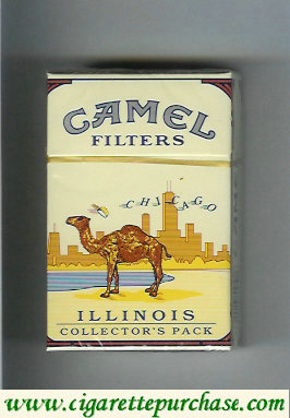 Camel Collectors Pack Illinois Filters cigarettes hard box